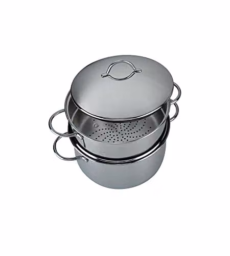 Vaporiera Inox 18/10               Cm 20 Barazzoni