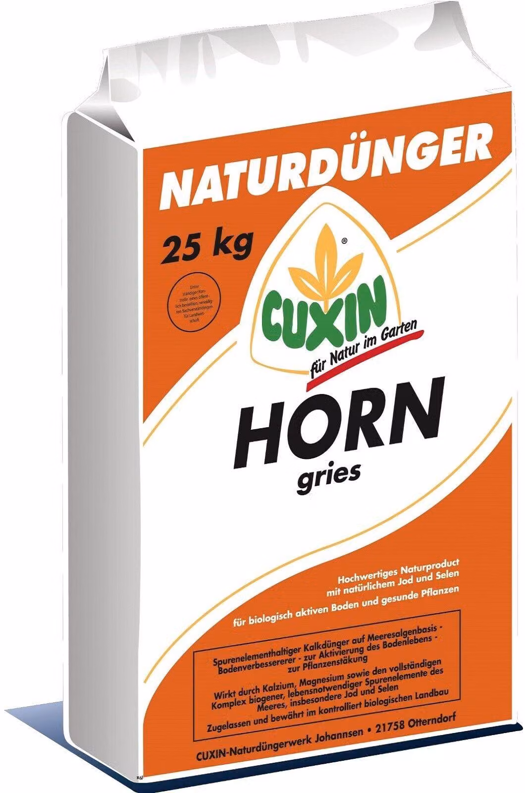 Cuxin DCM Horn-Gries Horngrieß MINIGRAN, fertilizzante naturale, 25 kg