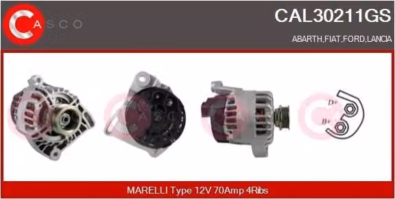 Alternatore 70A