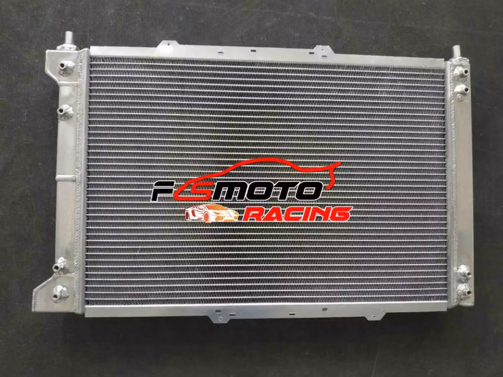 Radiatore in alluminio - 580x388x26 mm - Con ventole - Raffreddamento ottimale del motore - Accessori per auto