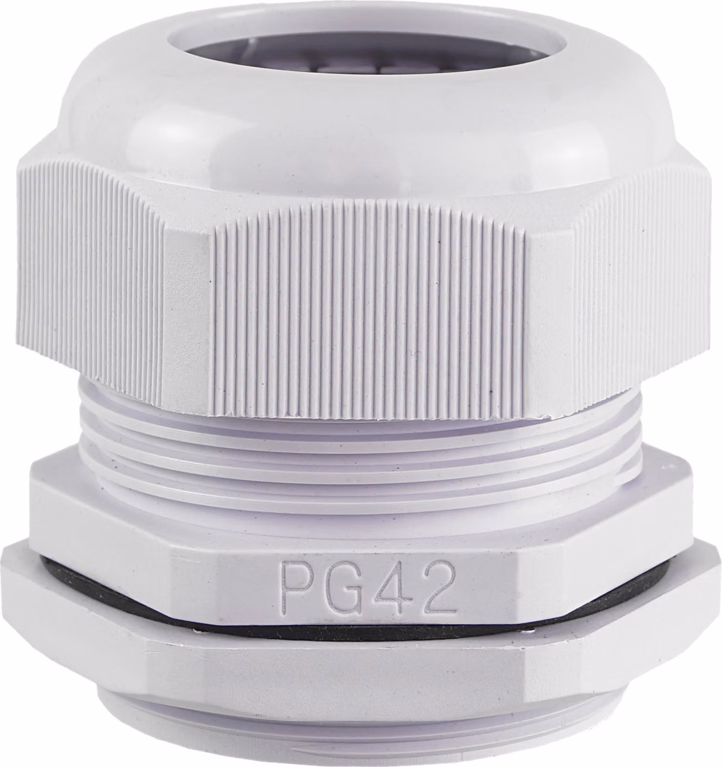 PG 42 pressacavo con controdado 30-33 mm IP68 grigio