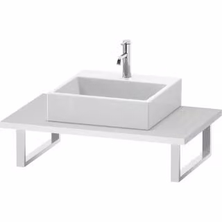 Duravit console DuraStyle 80-200x55cm, 1 foro, spessore 3cm, bianco ma