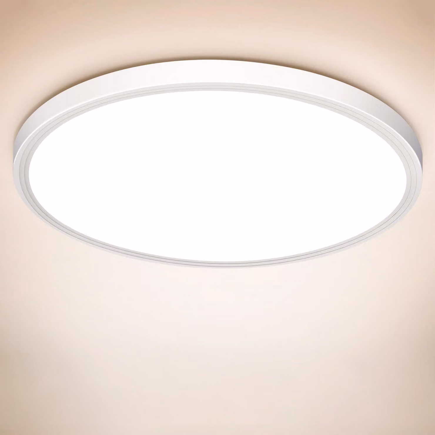 Lampada a soffitto a LED, diametro 22 cm, 4000 K, 18 W, 1600 lumen
