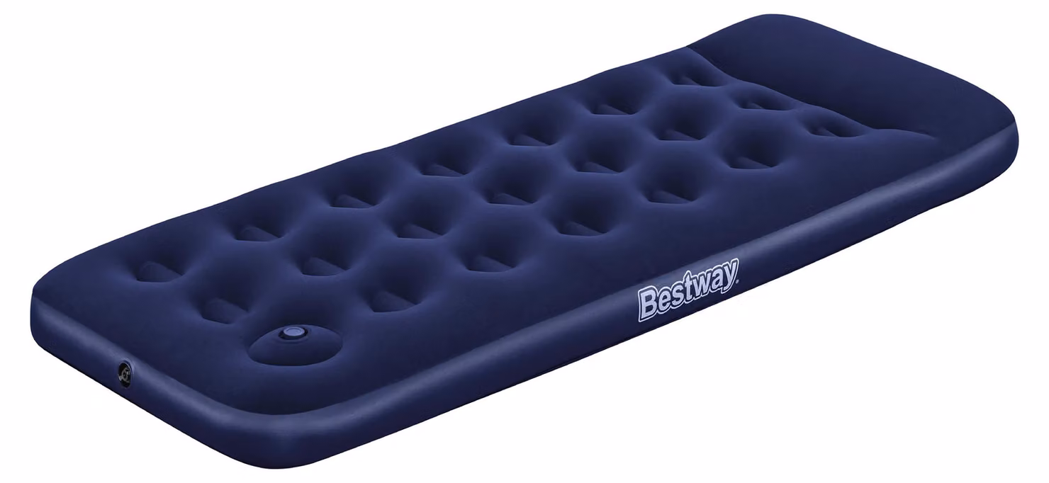 Letto ad aria singolo Bestway® con pompa a pedale integrata 185 x 76 x 28 cm