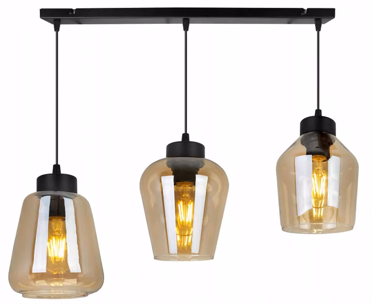 Moderna Ed Elegante Lampada A Sospensione Con Paralume In Vetro