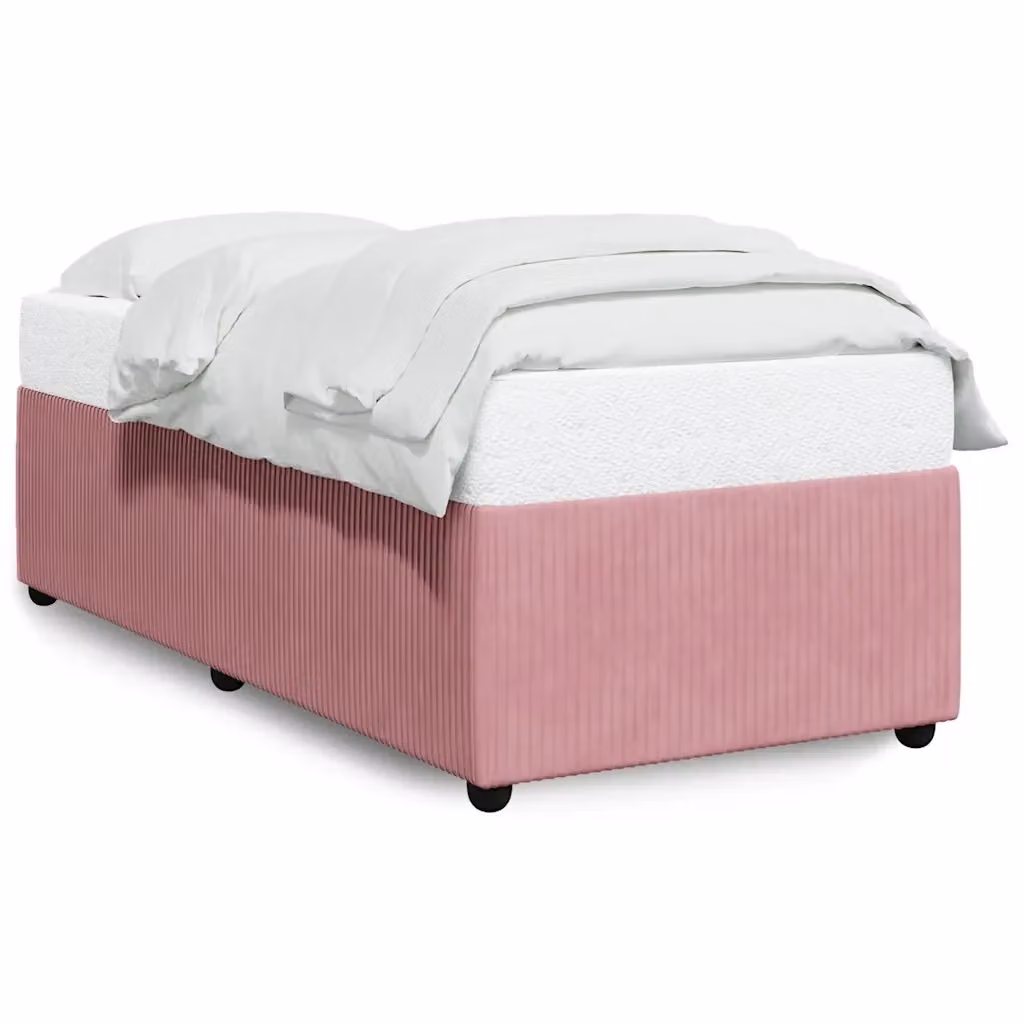 Giroletto vidaXL in velluto rosa L: 80 cm, P: 200 cm – 2