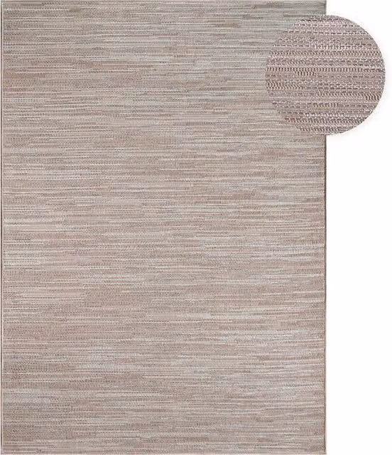 Tappeto Verona beige e bianco per interni ed esterni L: 340 cm, P: 240 cm – 1
