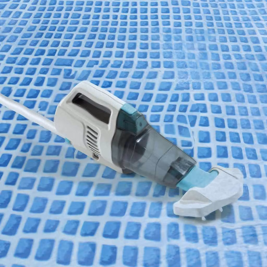 INTEX Aspiratore Ricaricabile per Spa e Piscine Bianco e Blu