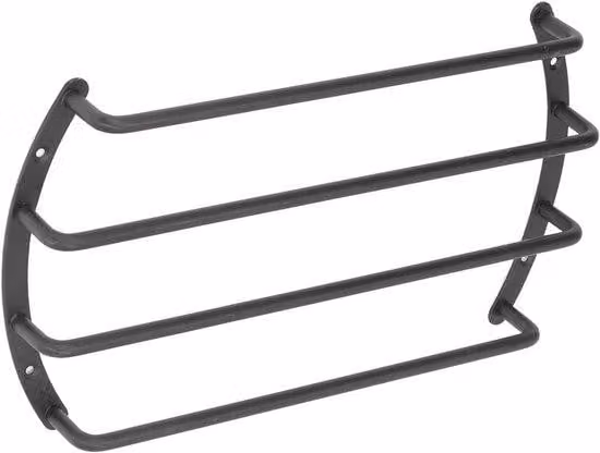 Protezione per altoparlanti per auto - Griglia di protezione - Struttura in ferro anticorrosione - 30 cm - Nero