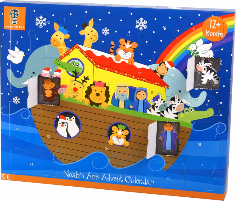 Gioco Montessori Arca di Noè, Calendario dell'Avvento Orange Tree Toys