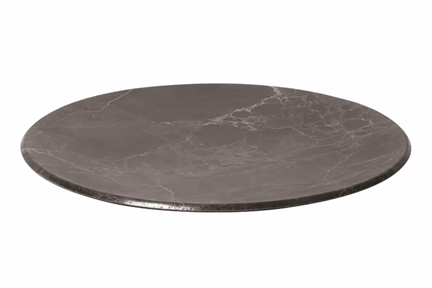 Vassoio Rotondo, Cm 55X3, linea Royal Black, 2 pezzi