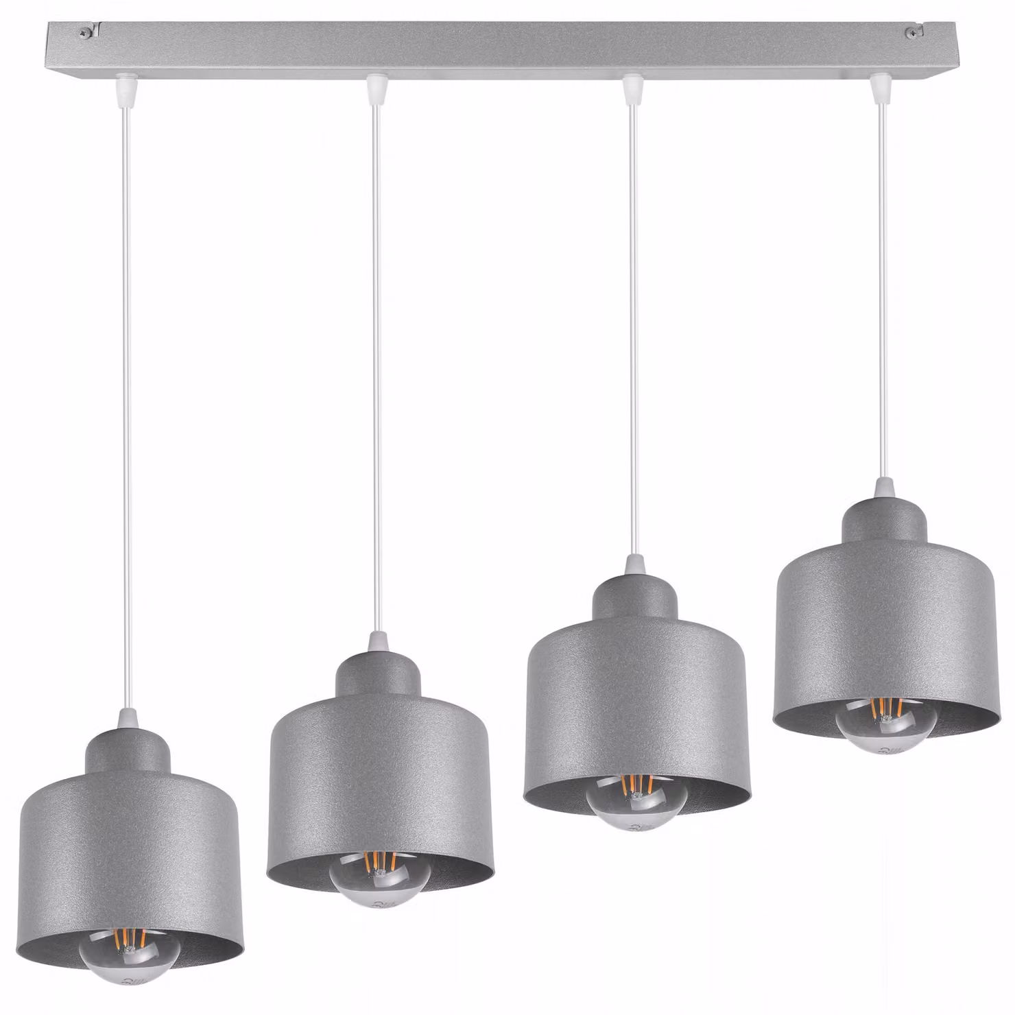 Lampadario A Sospensione In Metallo Con Led