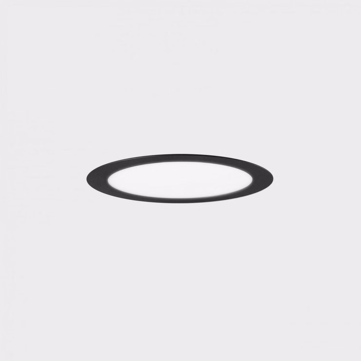 KOHL LIGHTING KOHL-Lighting DISC apparecchio da incasso con cornice 120 mm nero 8 W CRI 80 3000K DALI