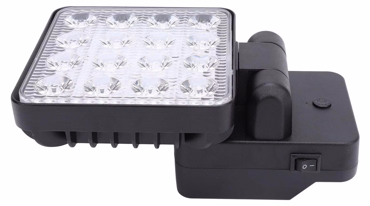 Lampada da lavoro a LED, 1200-1500 lumen, 3 livelli di luminosità, con porta USB-C, compatibile con batterie da 20V