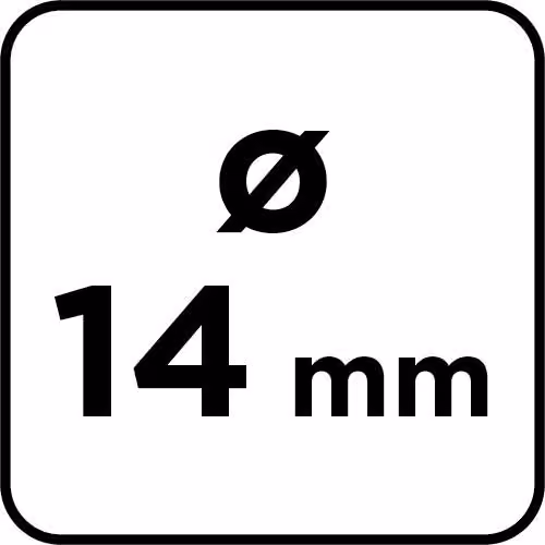 Trapano per calcestruzzo SDS Plus a doppia spirale, 14 x 260 mm