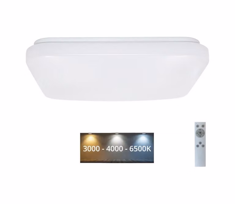 Brilagi - Plafoniera LED dimmerabile OPAL LED/24W/230V 3000/4000/6500K + telecomando