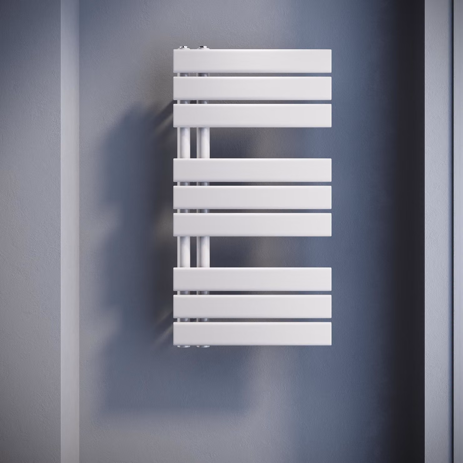 SONNI: Radiatore verticali, pannelli radianti, a singolo strato, colore bianco, dimensioni 762x400 mm. Riscaldamento a acqua o elettrico, senza resistenza
