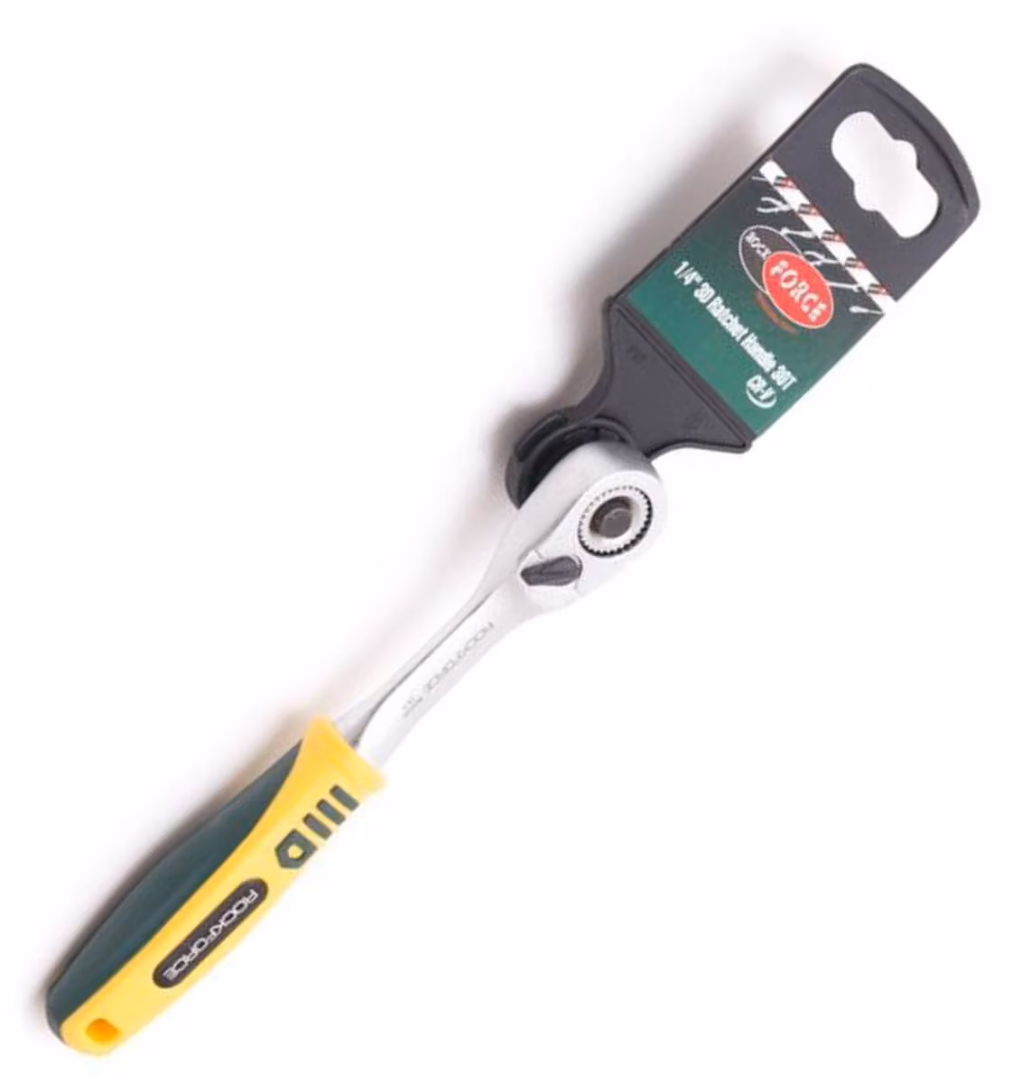 Cricchetto con meccanismo girevole da 1/4"