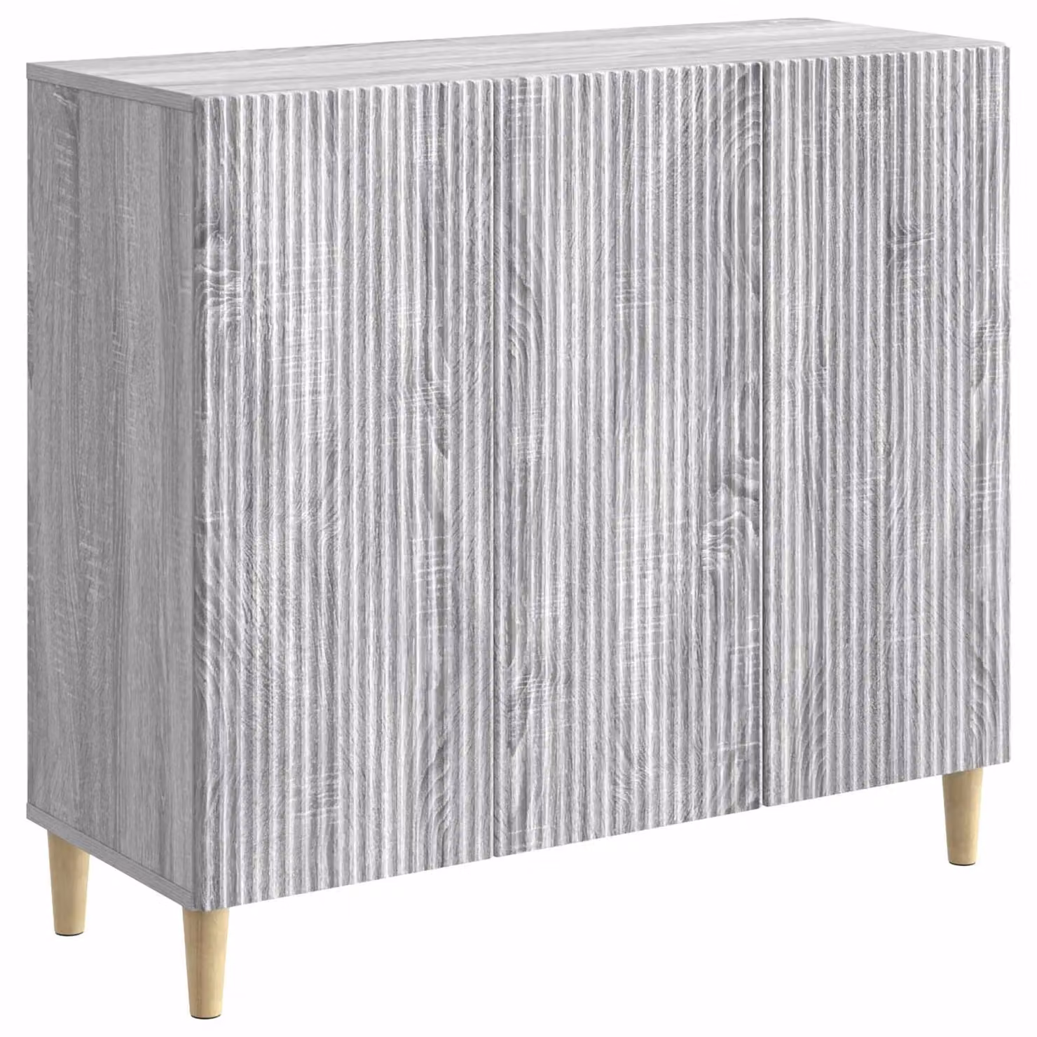 Credenza Grigio Sonoma 89 x 34,5 x 80 cm Legno ingegnerizzato