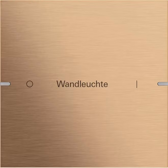 Set di maniglie Gira Wippen 1f, sensore a sfioramento, 4,95, bronzo, 503138