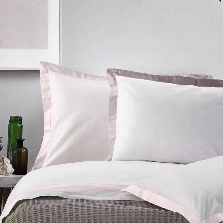 Set Completo Lenzuola DANY Rosa-perla 180x300 cm