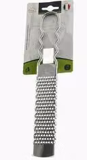 Grattugia fine Gnali in acciaio inox color argento, L: 33,5 cm, P: 4 cm, GRT90PC