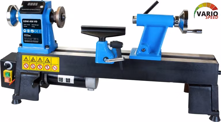 GÜDE GDM 450 VD tornio per legno tornio per legno 457 mm 370W