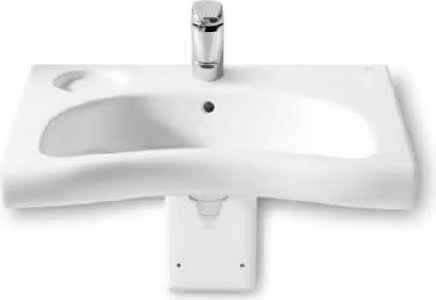 Roca Meridian - Lavabo sanitario 700x570 mm, bianco A32724H000