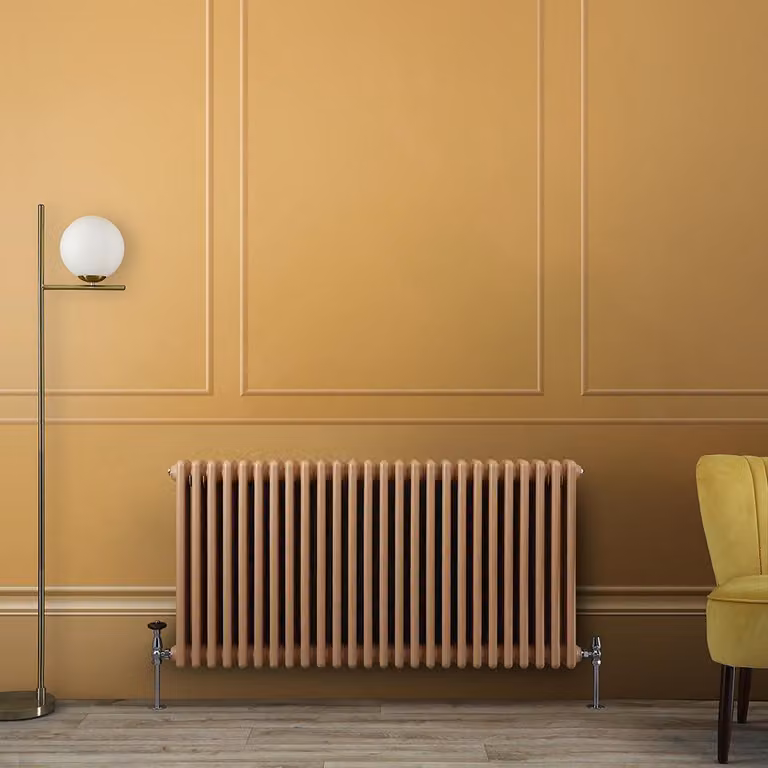 Radiatore Orizzontale a Colonne (3 Colonne) 750mm x 1190mm - Giallo (Autumn Giallo) - Regent