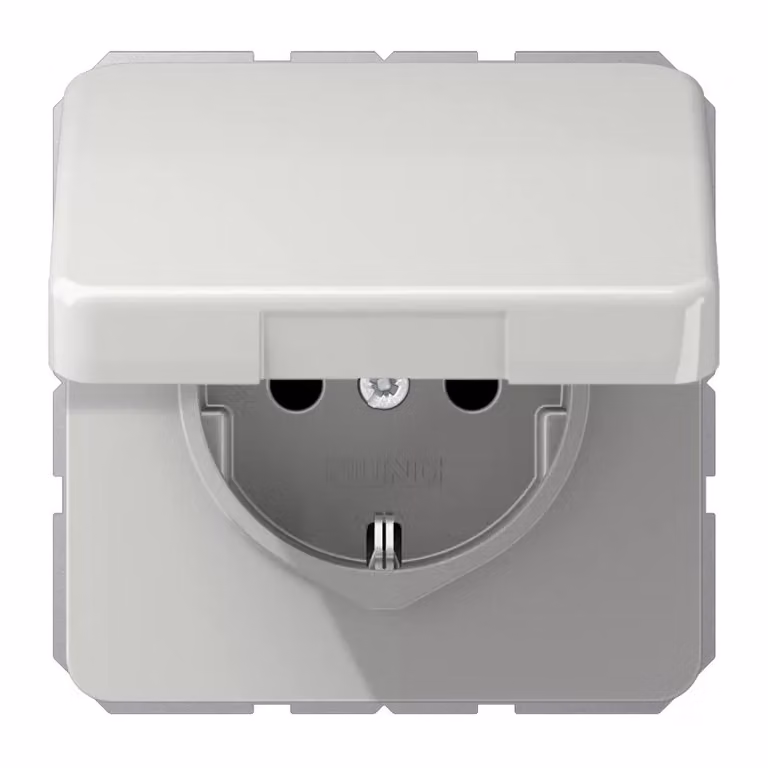 Jung CD1520BFKIKLLG Presa SCHUKO® 16 A 250 V ~ grigio chiaro