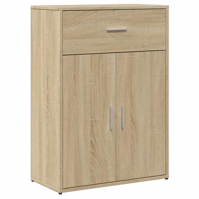 Credenza Rovere Sonoma 60x30x84 cm in Legno Multistrato