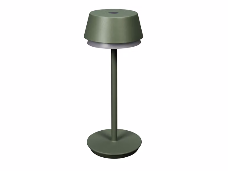 Konstsmide LED USB lampada da tavolo RGBW Lyon in menta 2,5W 120lm IP54, 7830-330