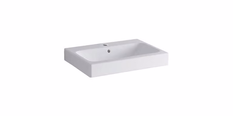 Geberit iCon lavabo 60x48,5cm blanc, 124060600, 124060600