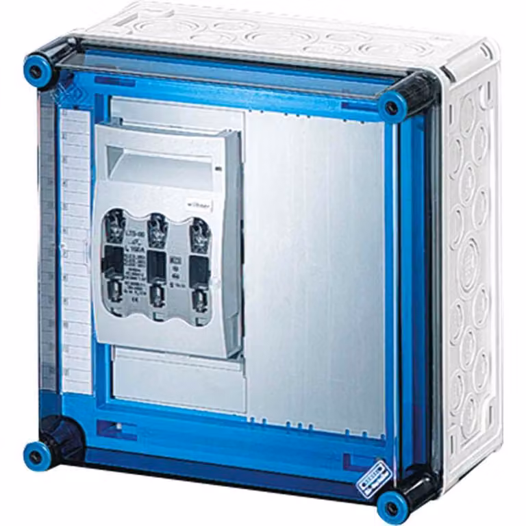 Scatola fusibili Hensel 1x3xNH00 250A 5p. Mi 6226