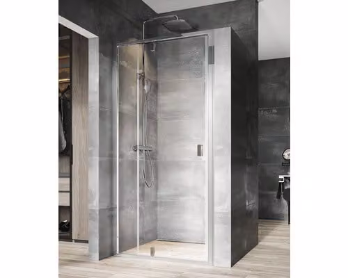 Porta doccia per nicchia RAVAK Nexty NDOP2-110 alu+trasparente 03OD0C00Z1