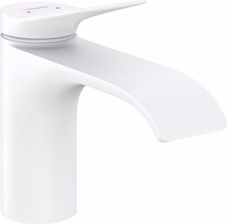 hansgroheEinhandmischer Waschtisch Vivenis ComfortZone 80 ohne Ablaufgarnitur mattweiß