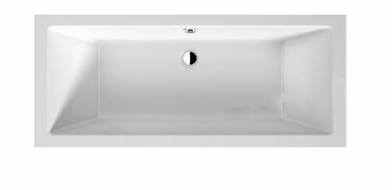 Jika Cubito Pure - Vasca da bagno 1800x800 mm, scarico centrale, bianco H2254200000001