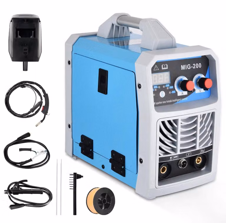 Saldatrice 3-in-1 – MIG, TIG e saldatura ad arco – Inverter IGBT – Display digitale – Completa