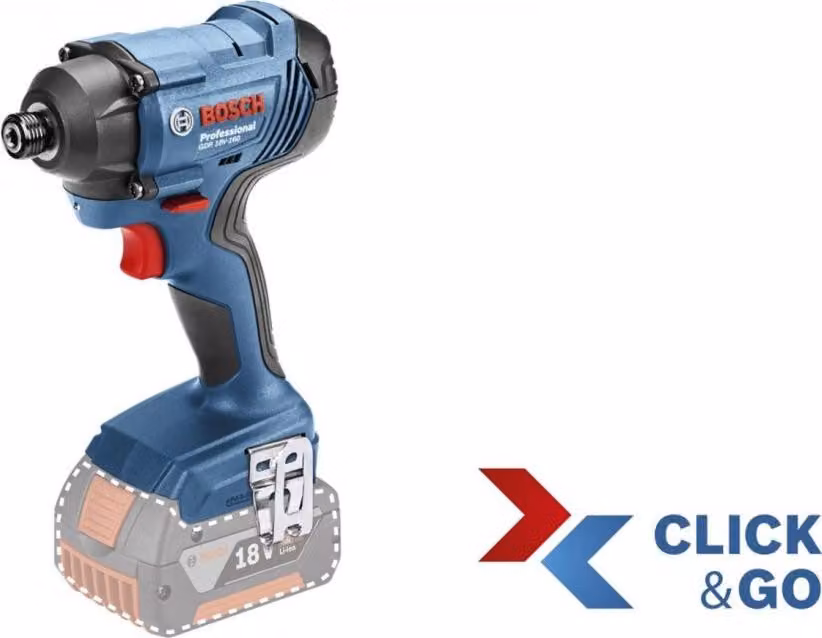 BOSCH 06019G5104 BOSCH GDR 18V-160 Professional Akku-Schlagschrauber 18,0 V