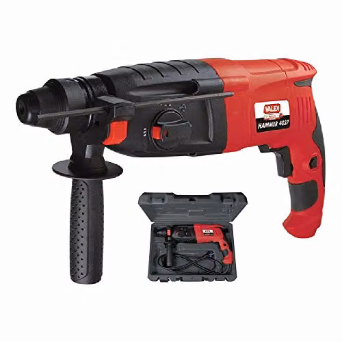 Valex Martello Tassellatore Hammer 4037 800W Rosso SDS-PLUS 3 Funzioni