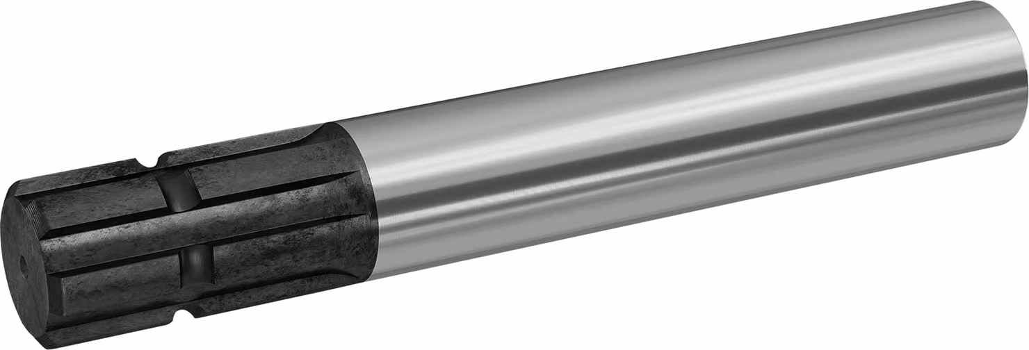 Albero cardanico scanalato C1 300 mm per albero cardanico con attacco al trattore da 1 3/4" Z6 6 denti