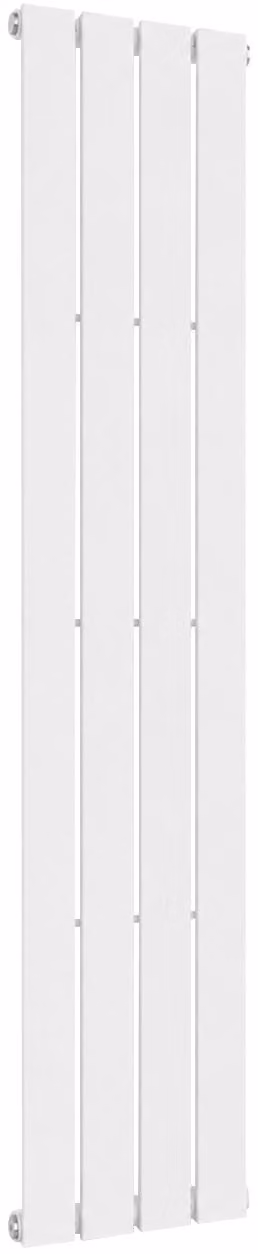 Radiatore da bagno Arlen - attacco laterale - 558 W - bianco opaco - 1800x300 mm