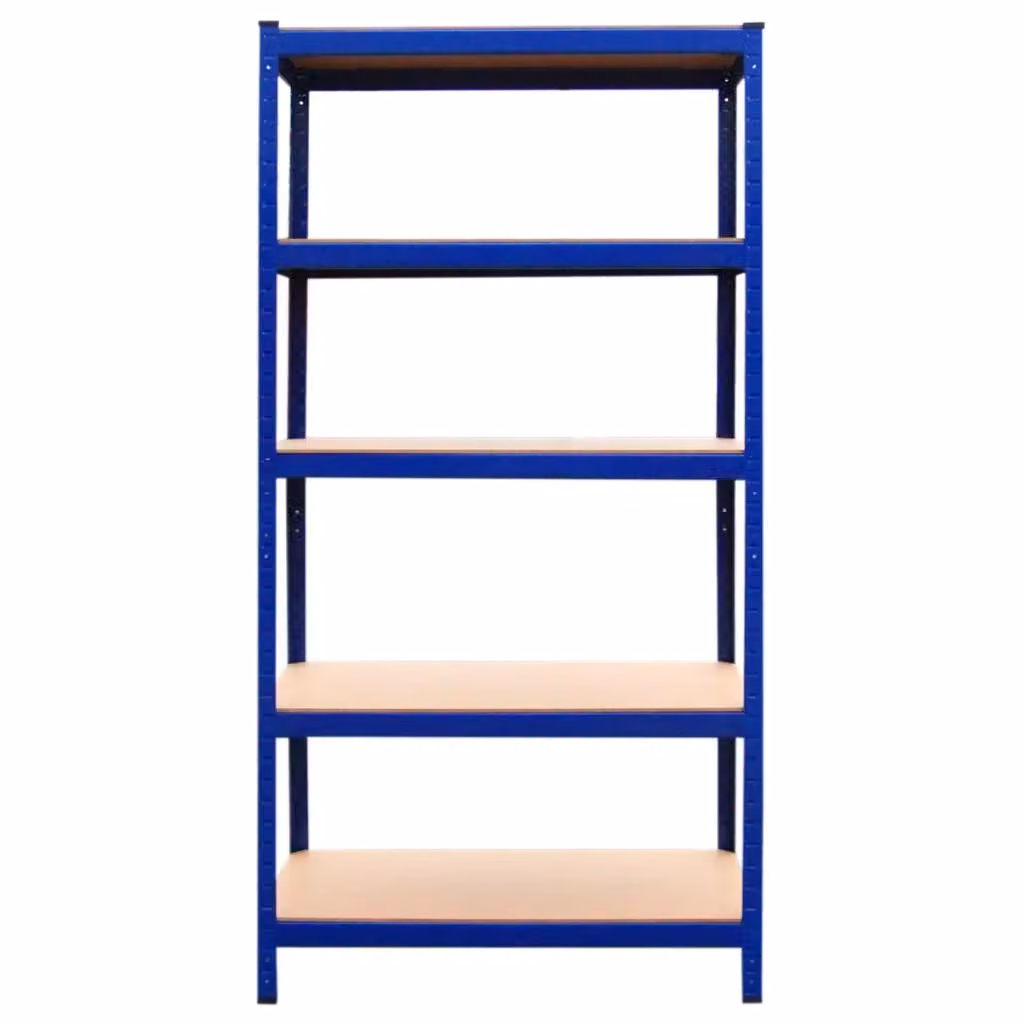 Scaffalatura da Garage e Officina Monster Racking in Acciaio Blu L: 120 cm, P: 60 cm, H: 180 cm – 2