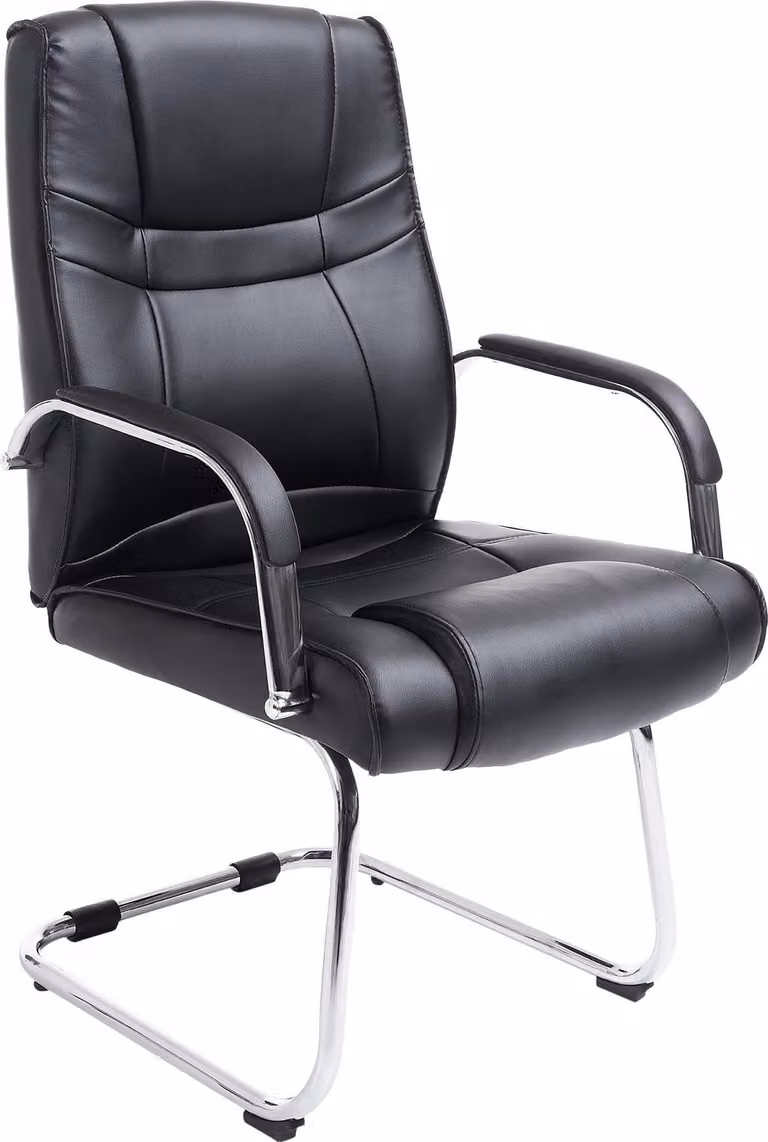 Sedia per visitatori Attila grigio