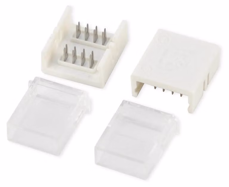 ARELUX XFRILL: elemento di connessione lineare RGB, grado di protezione IP65 (set di 5 pezzi)