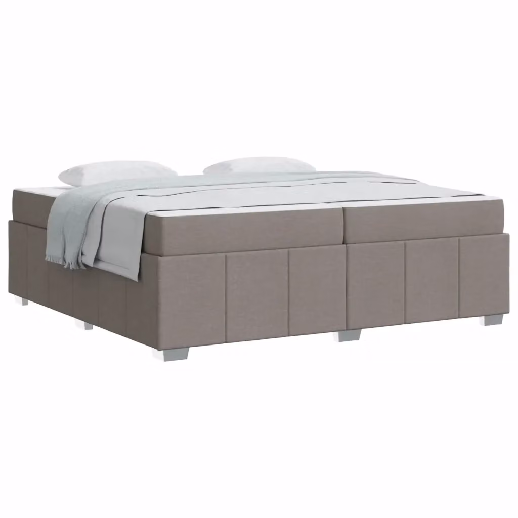 Struttura del letto imbottita Talpa vidaXL in tessuto, L/P: 200 x 200 cm – 2