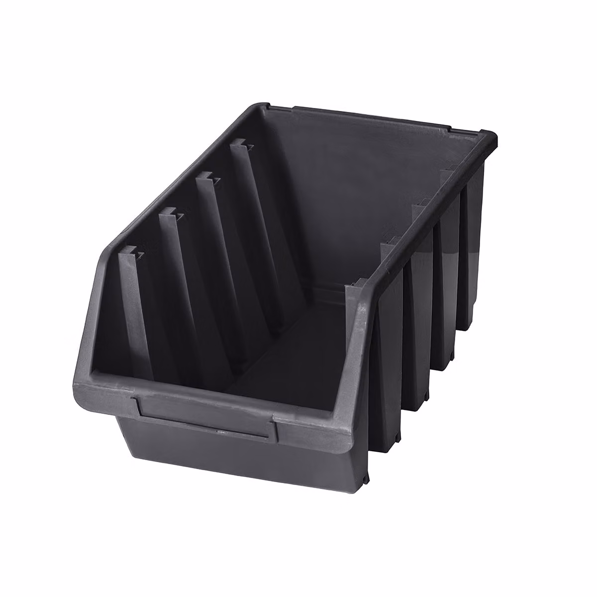 Ergobox 4 contenitori a giorno, nero
