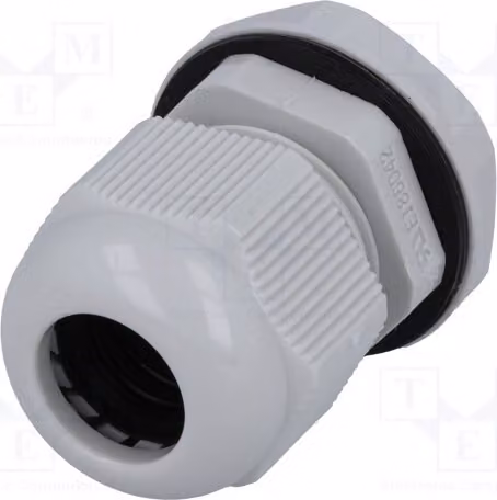 1 x Raccordo per cavo UL94V-2 EGRWW13.5GY1, grigio, grado di protezione IP68, materiale: [specificare il materiale]