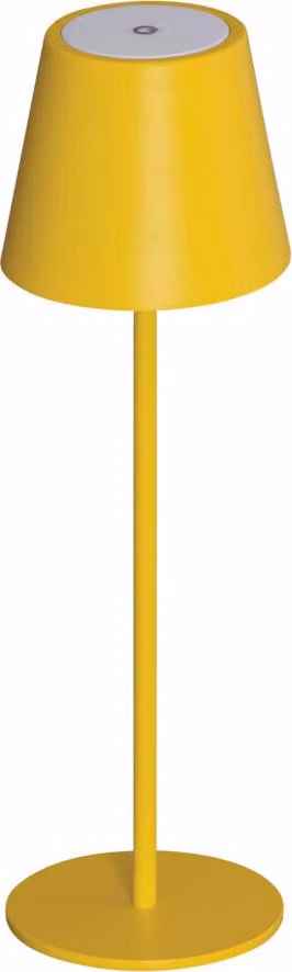 Lampada da tavolo a LED Kanlux 36324 INITA IP54 1,2 W 165 lm giallo con USB