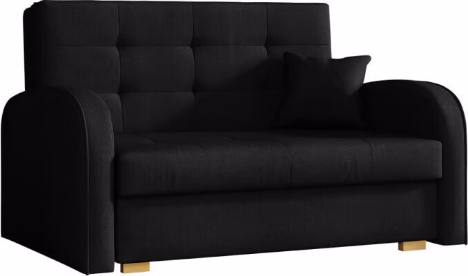 MIRJAN24 Viva Gold II divano letto con rete, divano imbottito con funzione letto, divano letto del produttore (Kronos 07)